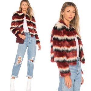NWOT Majorelle Luka Faux Fur Coat In Sequoia
